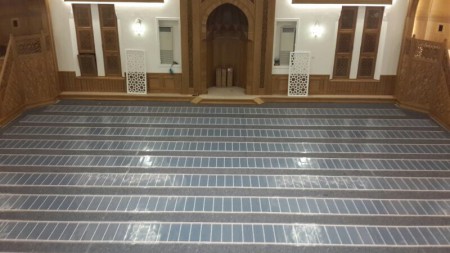 Bereket Camii - Cami alttan ısıtma uygulaması