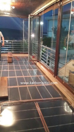 Karbon film ısıtıcı - parke altı ısıtma